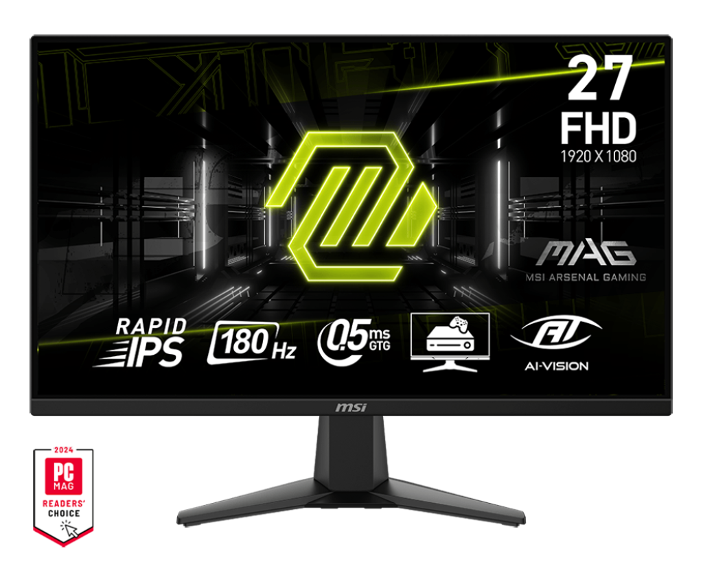 MSI Mag 27 inch 180hz FHD Gaming Monitor for PC , PS5, XBOX