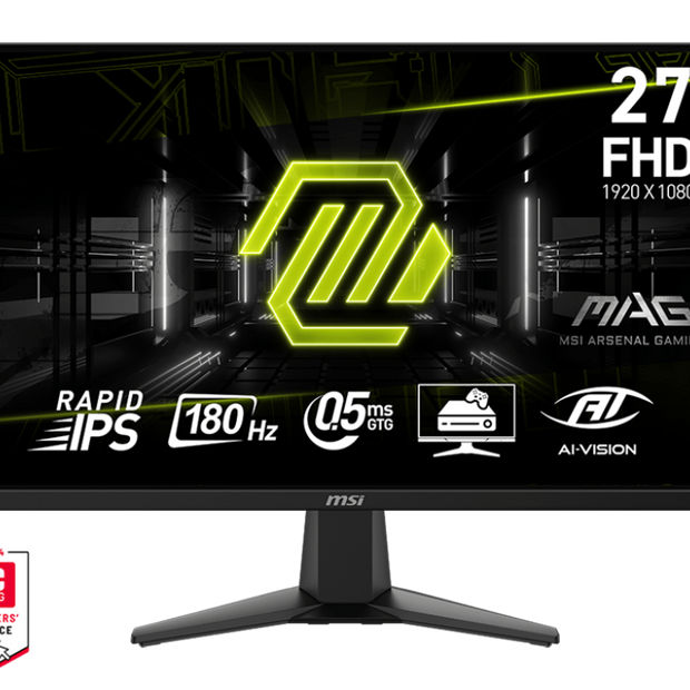 MSI Mag 27 inch 180hz FHD Gaming Monitor for PC , PS5, XBOX