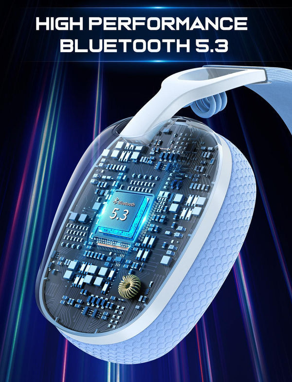 ONIKUMA B2 Wireless Headset Three Mode, Bluetooth + 2.4g Wireless + Wired Lightweight E-Sports Gaming Headphone Suitable for PC, PS4, PS5, Smart Phone, Mac - White