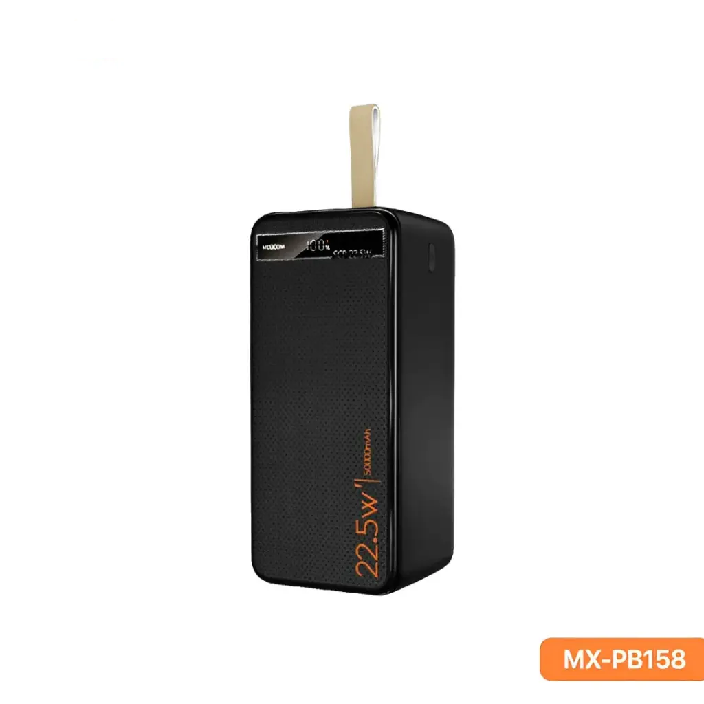MOXOM 50000mAh PD20W SCP22.5W Power Bank