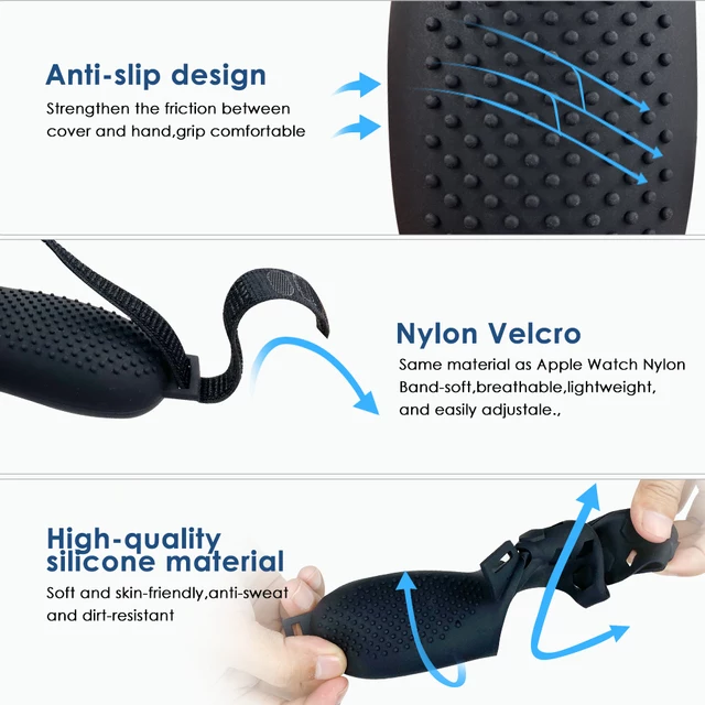 Controller Grip Cover with Handle for Meta Quest 2