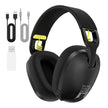 ONIKUMA B2 Wireless Headset Three Mode, Bluetooth + 2.4g Wireless + Wired Lightweight E-Sports Gaming Headphone Suitable for PC, PS4, PS5, Smart Phone, Mac - Black