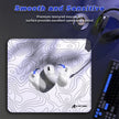 Attack Shark CM02 eSport Gaming Mouse Pad - White with Contour Line