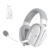 Attack Shark L80PRO Wireless Gaming Headset Lightweight Headphones with 20ms Low Latency, Dual Mics, 40mm Drivers, 300mAh Battery - 3 Modes (2.4G/Bluetooth/Wired) for PC/PS/XBOX