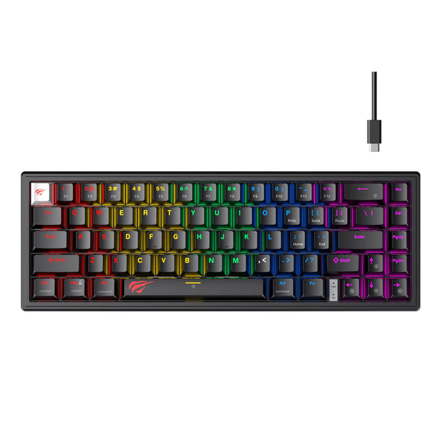 HAVIT GameNote KB874L Gaming Mechanical Keyboard - Black