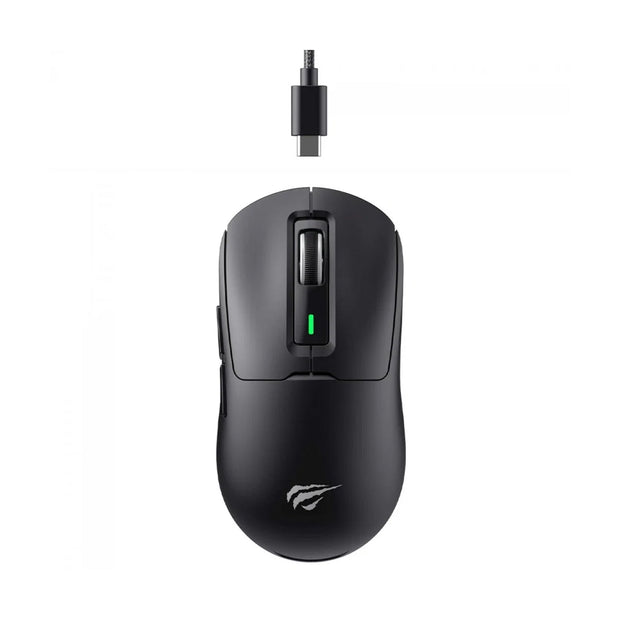 Havit GameNote MS969SE Wireless Gaming Mouse - Triple Mode Wireless 2.4G/Bluetooth/Wired - Black
