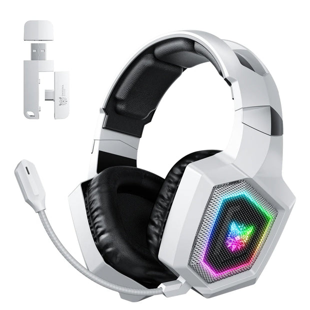 ONIKUMA GT806 Wireless Gaming Headset Headworn Bluetooth 2.4g Wireless Wired Three Mode Lightweight E-Sports Gamer Headphone