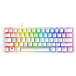 Razer Huntsman Mini 60% Optical Gaming Keyboard with Purple Switch -Mercury White