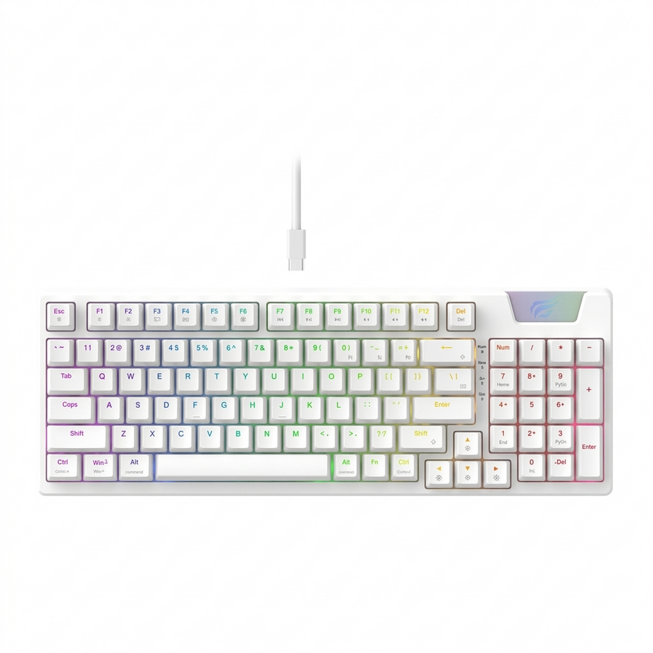 HAVIT GameNote KB885L RGB Backlit Mechanical Gaming Keyboard