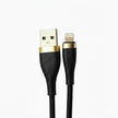 MOXOM 2M True Gold Plated Data Cable - Black