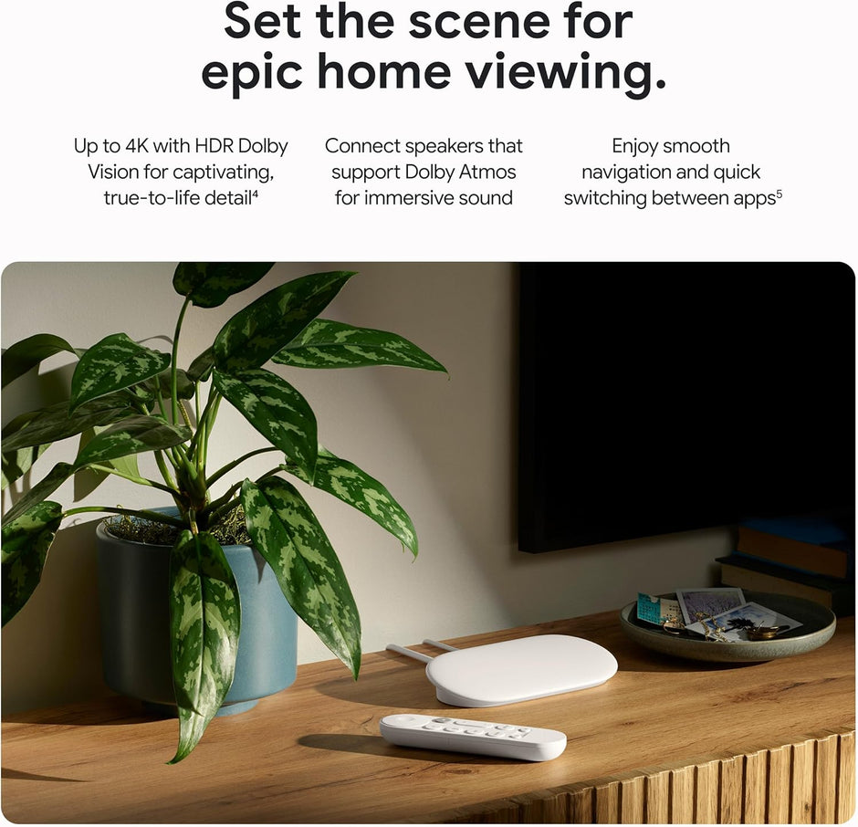 Google TV Streamer (4k) 32 GB - Porcelain