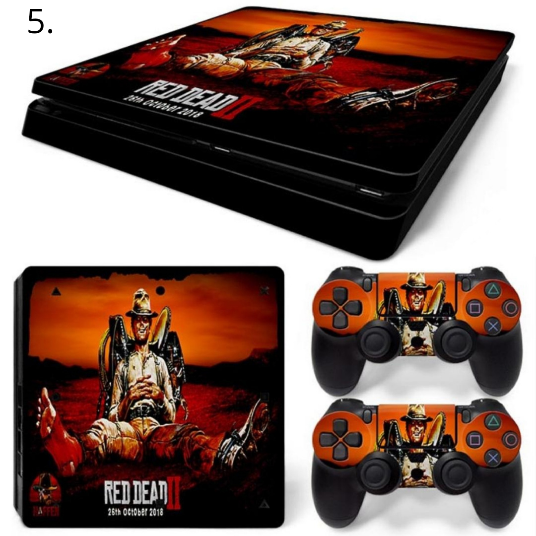 Playstation 4 Slim Skins|Stickers 5. Playstation Accessory