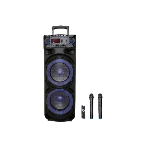 MEIRENDE MR-1010S DOUBLE 10inch professional Bluetooth Speaker with dual microphones