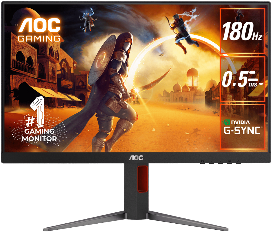 AOC 24 inch ,180hz , 0.5ms Gaming Monitor for PC, PS5, XBOX