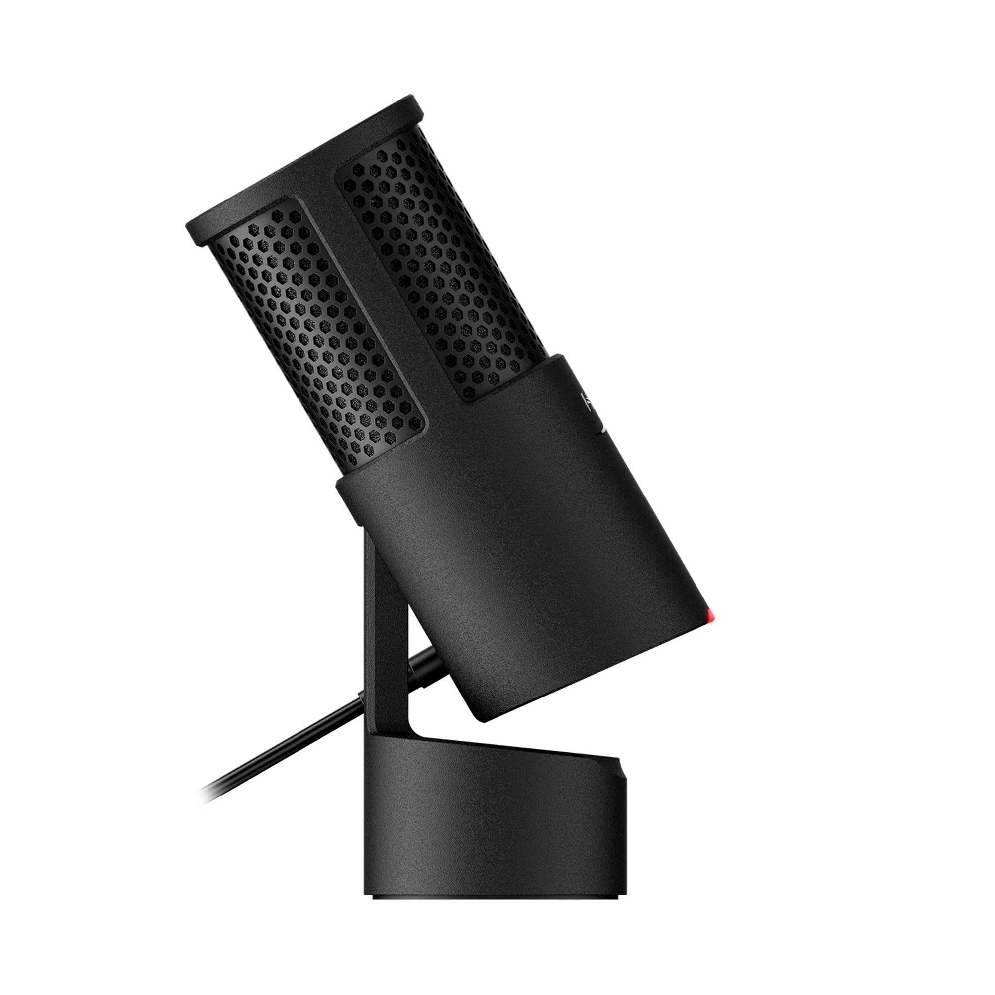 HyperX SoloCast 2 – Gaming USB Condenser Mic for PC, USB-C to USB-A, Built-in Pop Filter, Internal Shock Mount, Plug and Play, 24-bit / 96kHz, Compact Tiltable Stand – Black