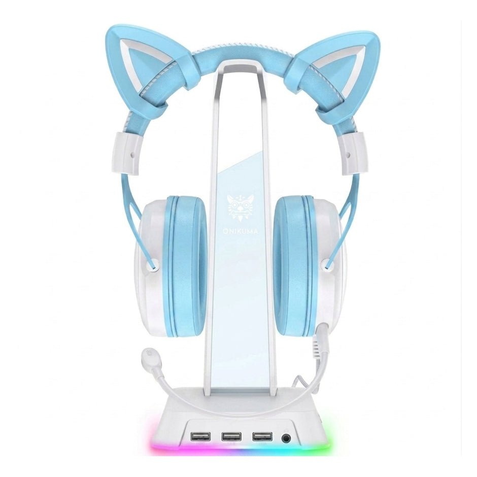 Onikuma ST-2 RGB USB Hub Headset Stand