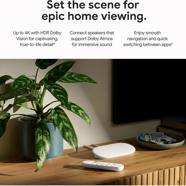 Google TV Streamer (4k) 32 GB - Porcelain