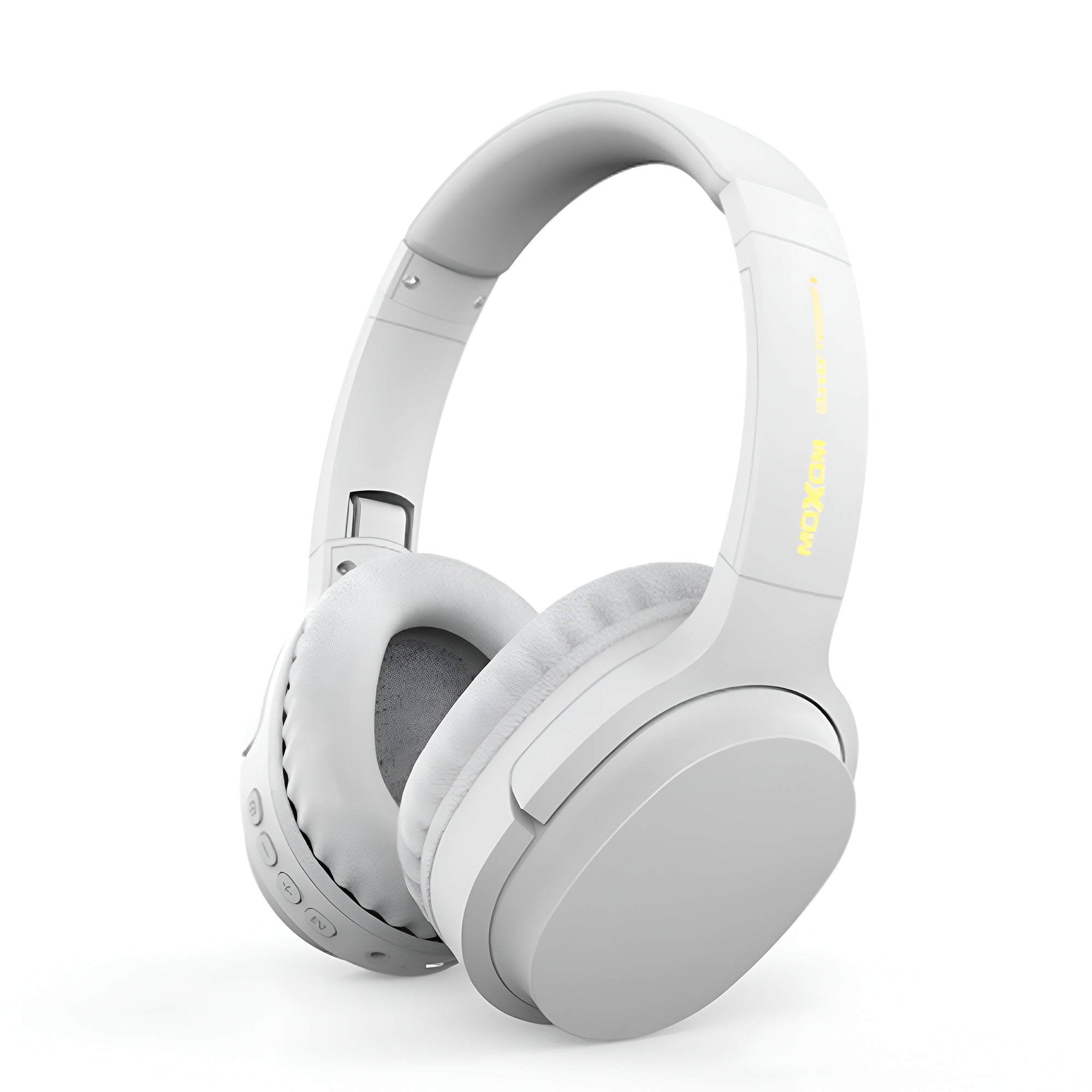 MOXOM BASS MX-WL06 Wireless and Wired On Ear Headphones - 5 Hours Playtime, 300 Hours Standby Time, Quick Rechargeable Battery