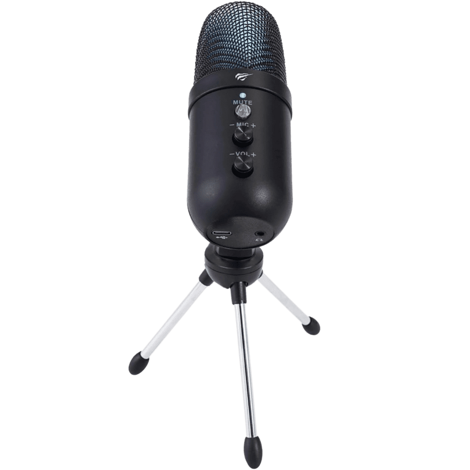HAVIT GK51 Recording Live Microphone with RGB Lighting