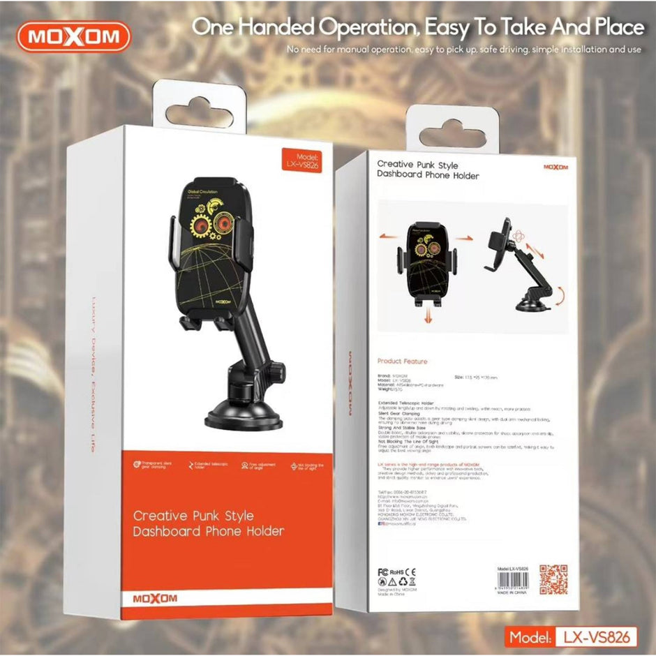 MOXOM Creative Punk Style Dashboard Phone Holder