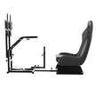 Racing Seat Simulator Cockpit With Monitor Stand