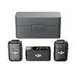 DJI Mic Mini (2 TX + 1 RX + Charging Case), Wireless Lavalier Microphone for iPhone/Camera/Android