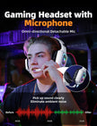 ONIKUMA GT806 Wireless Gaming Headset Headworn Bluetooth 2.4g Wireless Wired Three Mode Lightweight E-Sports Gamer Headphone