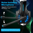 KOTION EACH G9000 Pro LED Light Gaming Headset Wired Over-Ear PC Headphone with Microphone - Blue