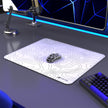 Attack Shark CM02 eSport Gaming Mouse Pad - White with Contour Line