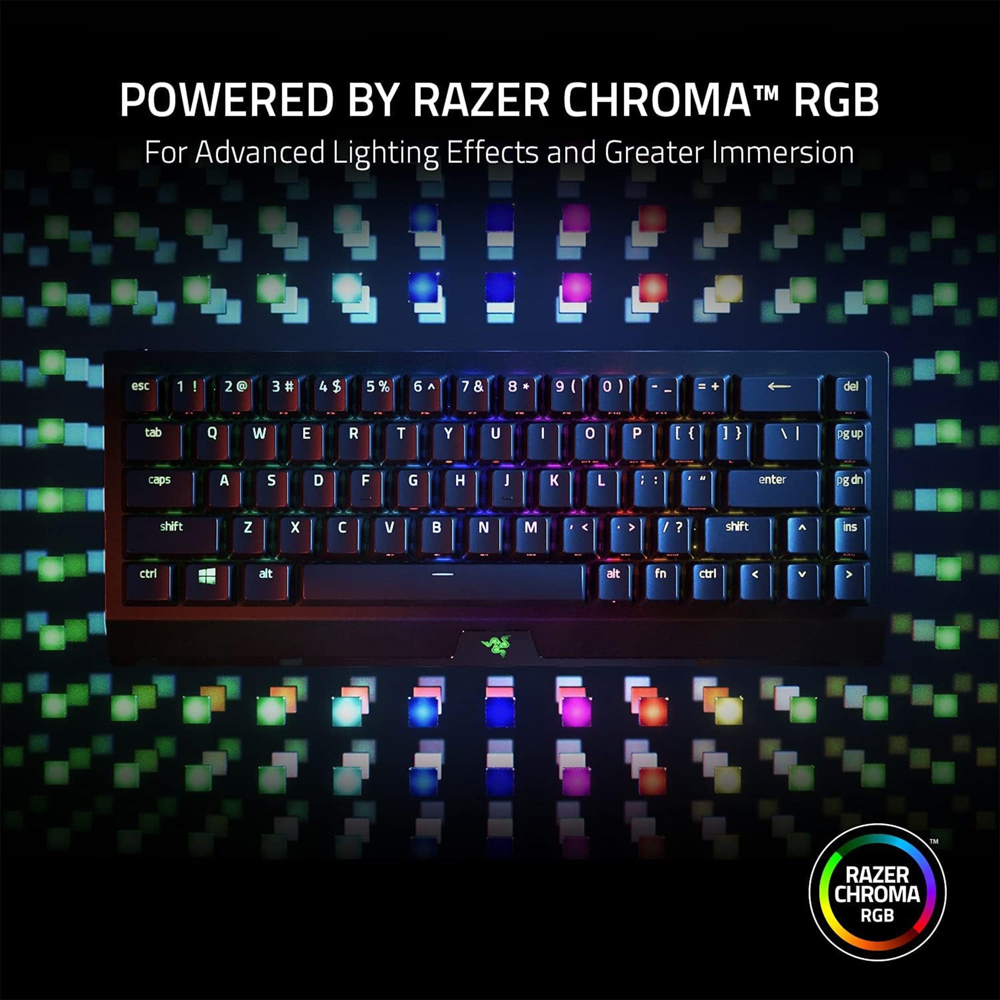 Razer BlackWidow V3 Mini Hyperspeed 65% Wireless Mechanical Gaming Keyboard