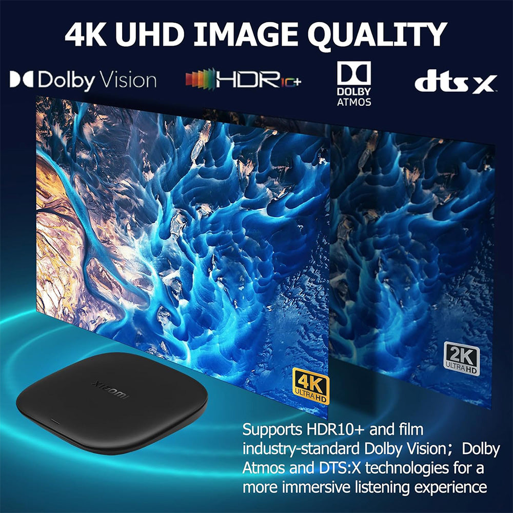 Xiaomi TV Box S 4K Ultra HD 3rd Gen - 1 year warranty