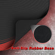 Attack Shark CM02 eSport Gaming Mouse Pad - Black/Red with Contour Line