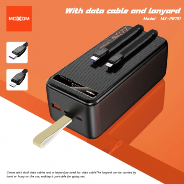 MOXOM 40000 mAh PD20W SCP22.5W Power Bank