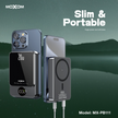 MOXOM 10000mAh PD20W+ Wireless 15W Magnetic and Wired Charging Power Bank