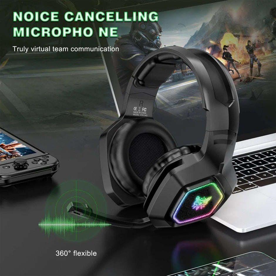 ONIKUMA B100 Headset Headworn Bluetooth 2.4g Wireless Wired Three Mode Lightweight E-Sports Gamer Headphone