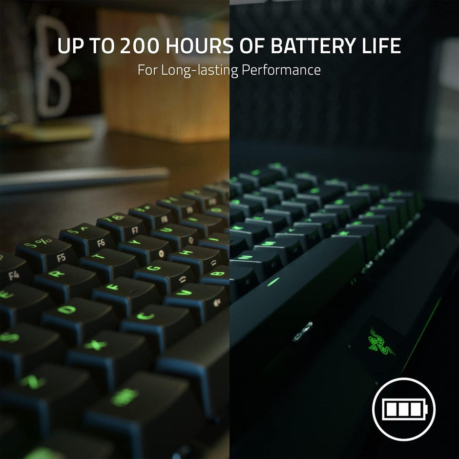 Razer BlackWidow V3 Mini Hyperspeed 65% Wireless Mechanical Gaming Keyboard