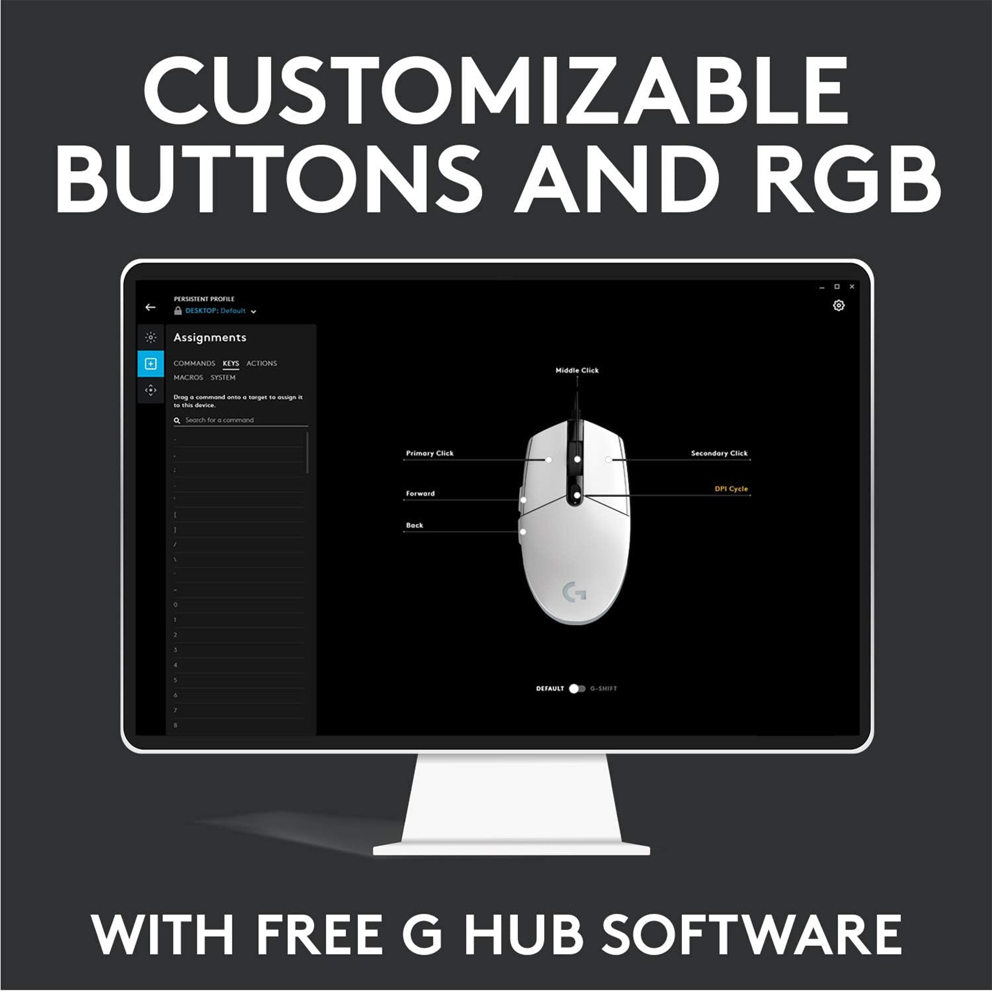 Logitech G102 LIGHTSYNC RGB Gaming Mouse