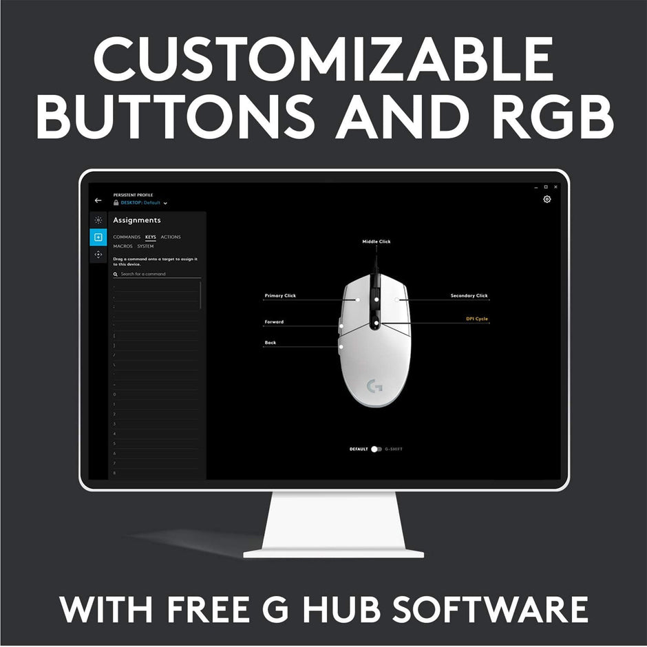 Logitech G102 LIGHTSYNC RGB Gaming Mouse
