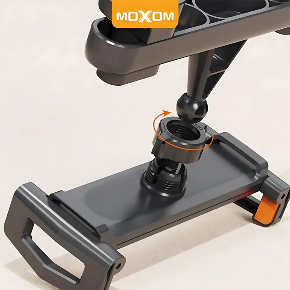 MOXOM Tablet Mount Holder for Car Headrest with Shockproof Protection