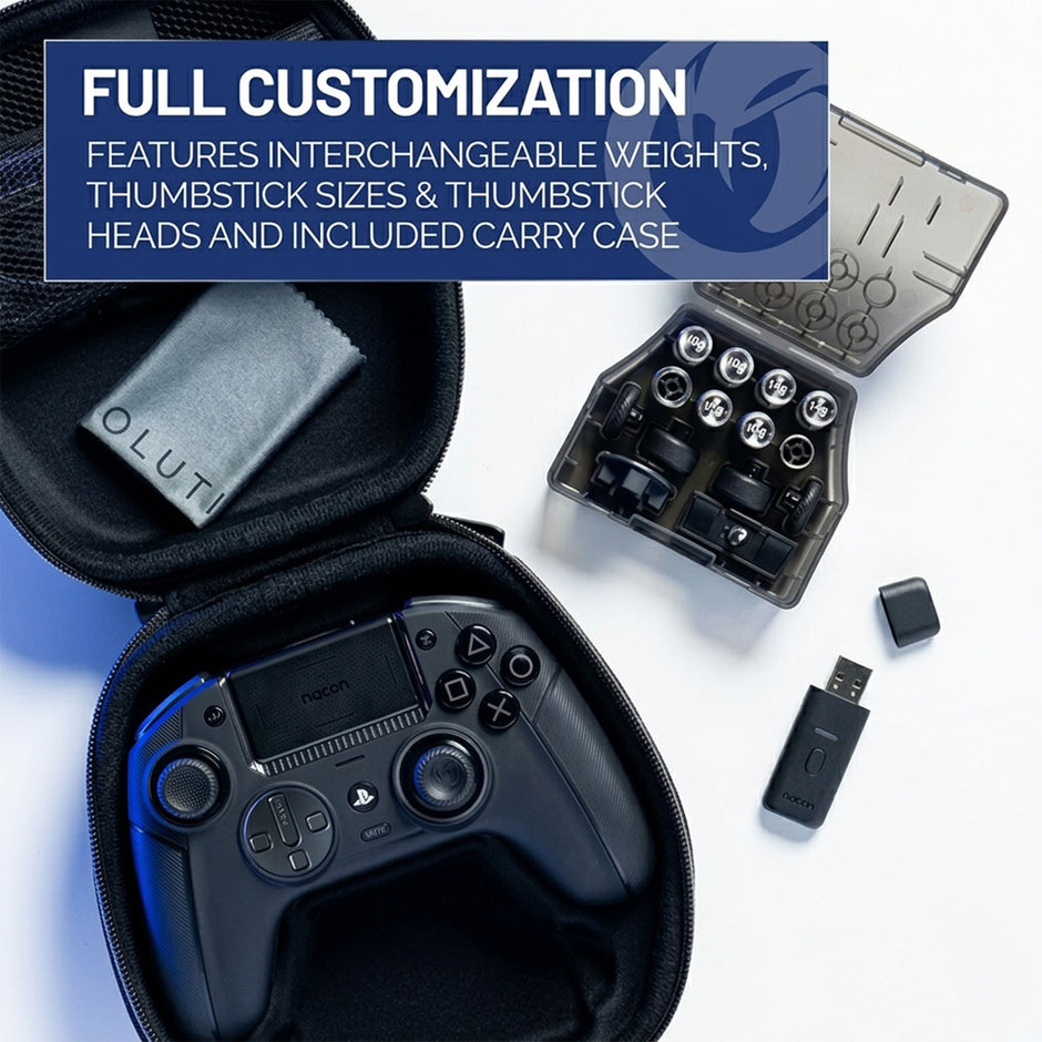 Nacon Revolution 5 Pro Wireless Gaming Controller For PS5 | PS4 | PC - Forest Camo