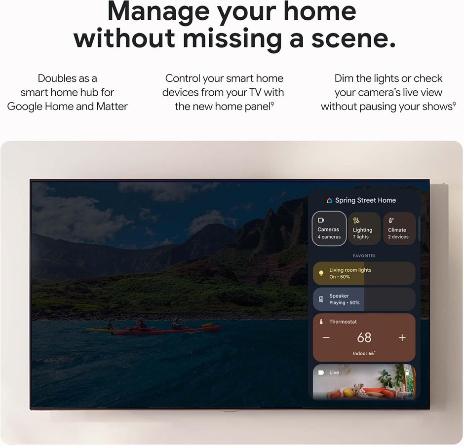 Google TV Streamer (4k) 32 GB - Porcelain
