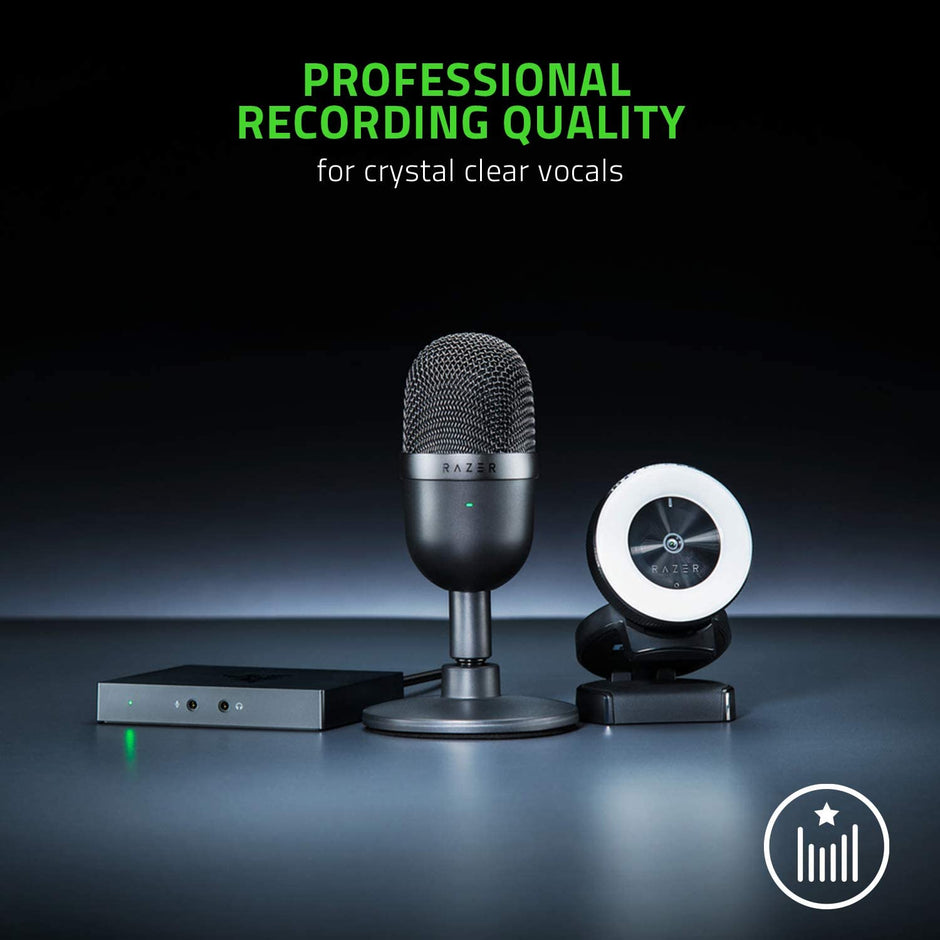 Razer Seiren Mini Usb Streaming Gaming Microphone - Black