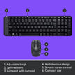 Logitech Mk220 Wireless Keyboard And Mouse Combo