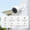 EZVIZ H3c  FHD outdoor smart Ai camera with full color night vision