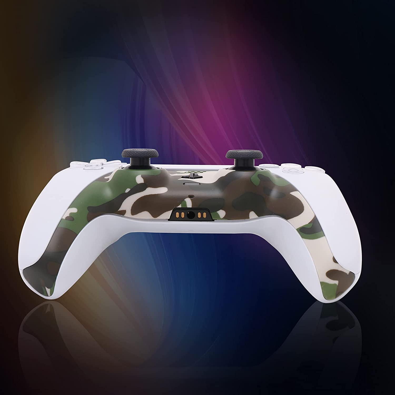 Decoration Shell Cover With Two Analog Grips For Ps5 Dualsense Controller Playstation 5 Accessory