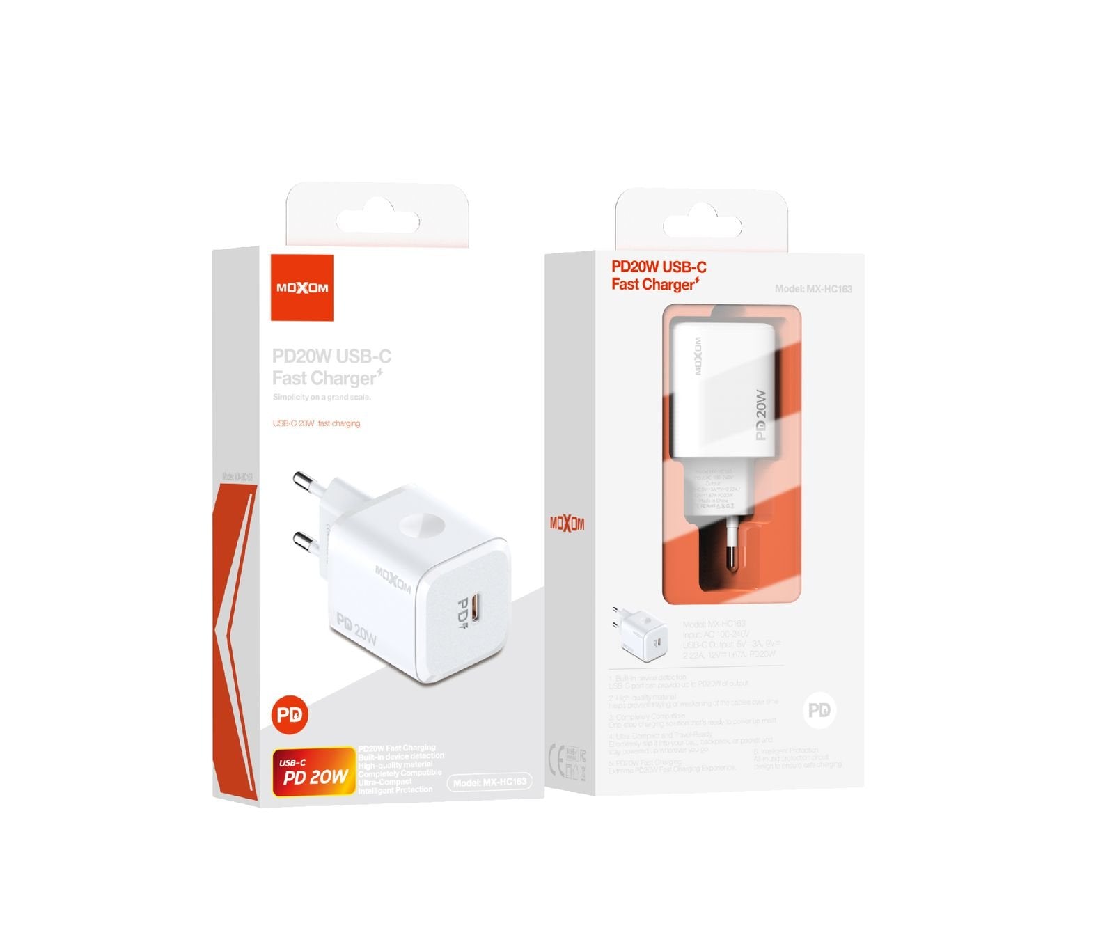 MOXOM PD20W USB-C Fast Charger