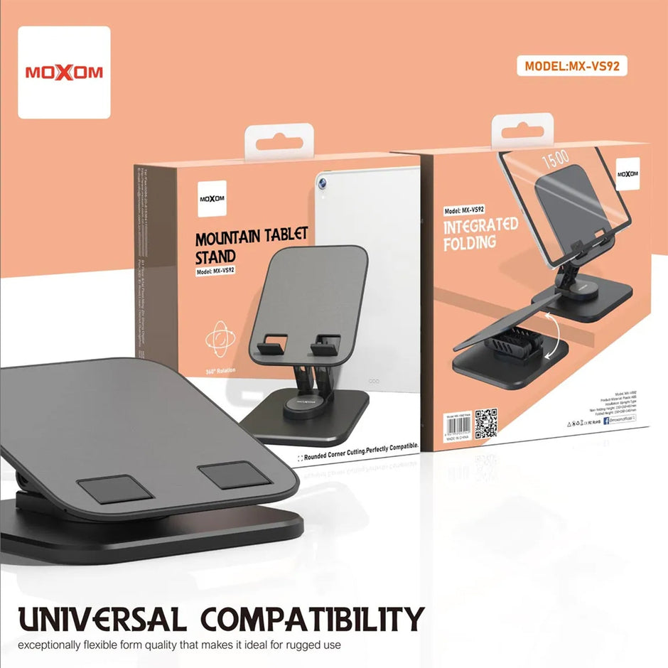 MOXOM Mountain Tablet Stand - Black