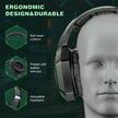 ONIKUMA B100 Headset Headworn Bluetooth 2.4g Wireless Wired Three Mode Lightweight E-Sports Gamer Headphone