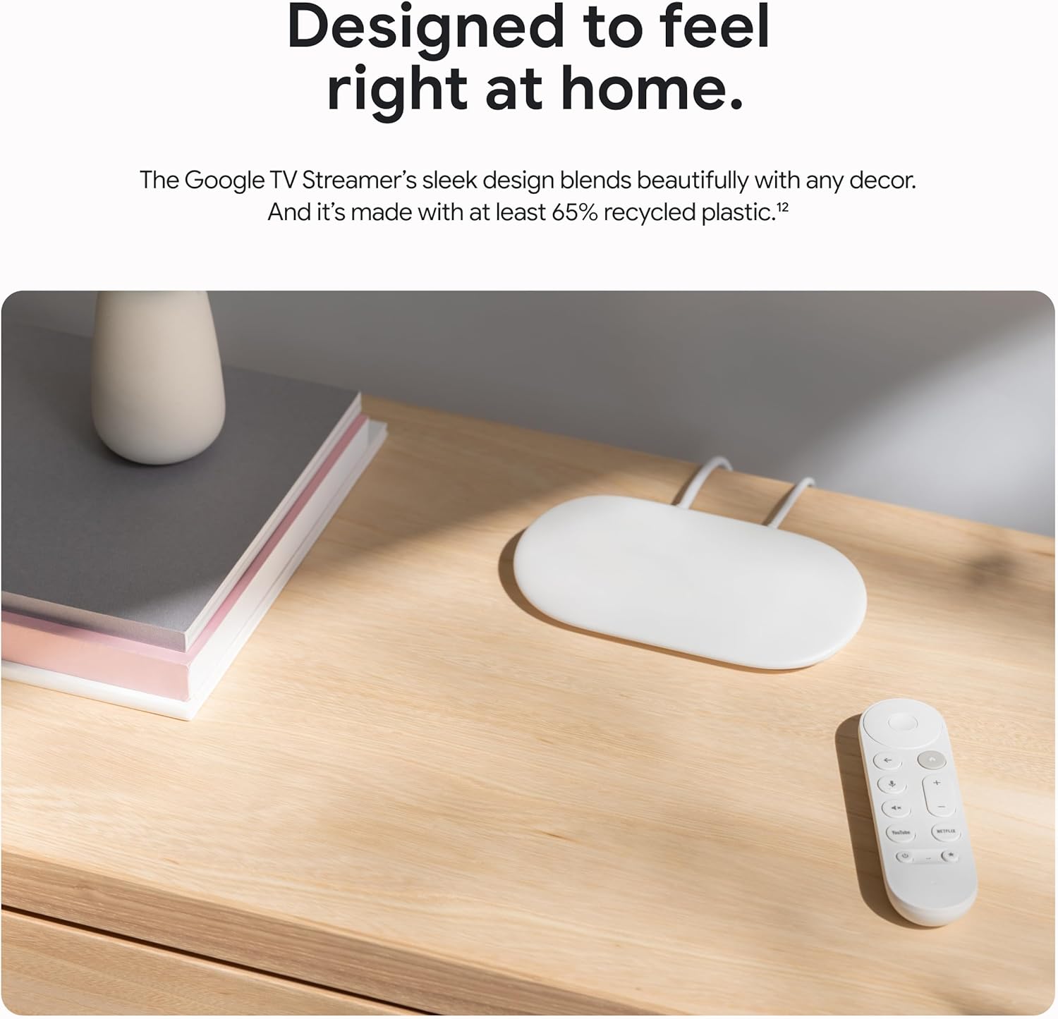 Google TV Streamer (4k) 32 GB - Porcelain