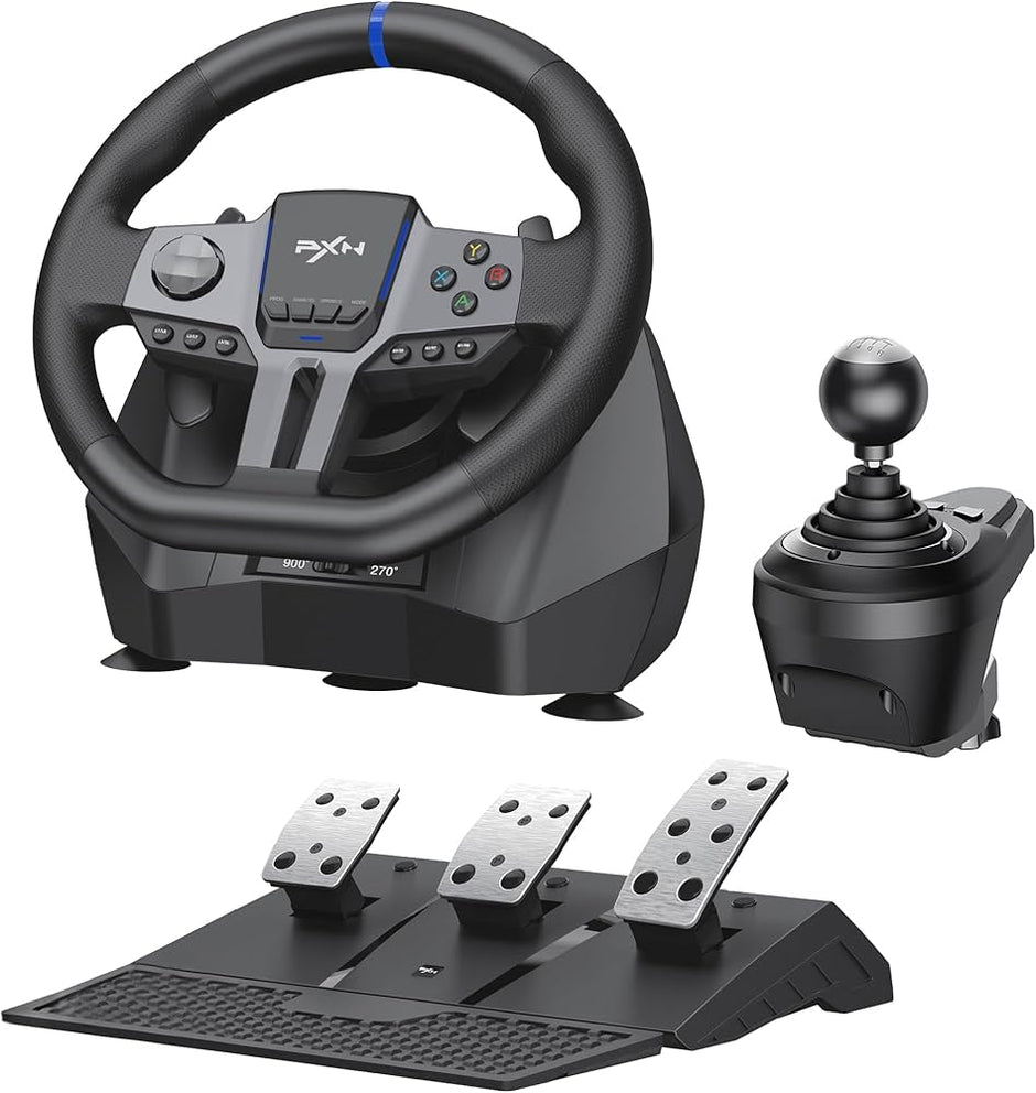 PXN V9 Gen2 racing wheel with Shifter, for Playstation, Xbox, PC, Nintendo